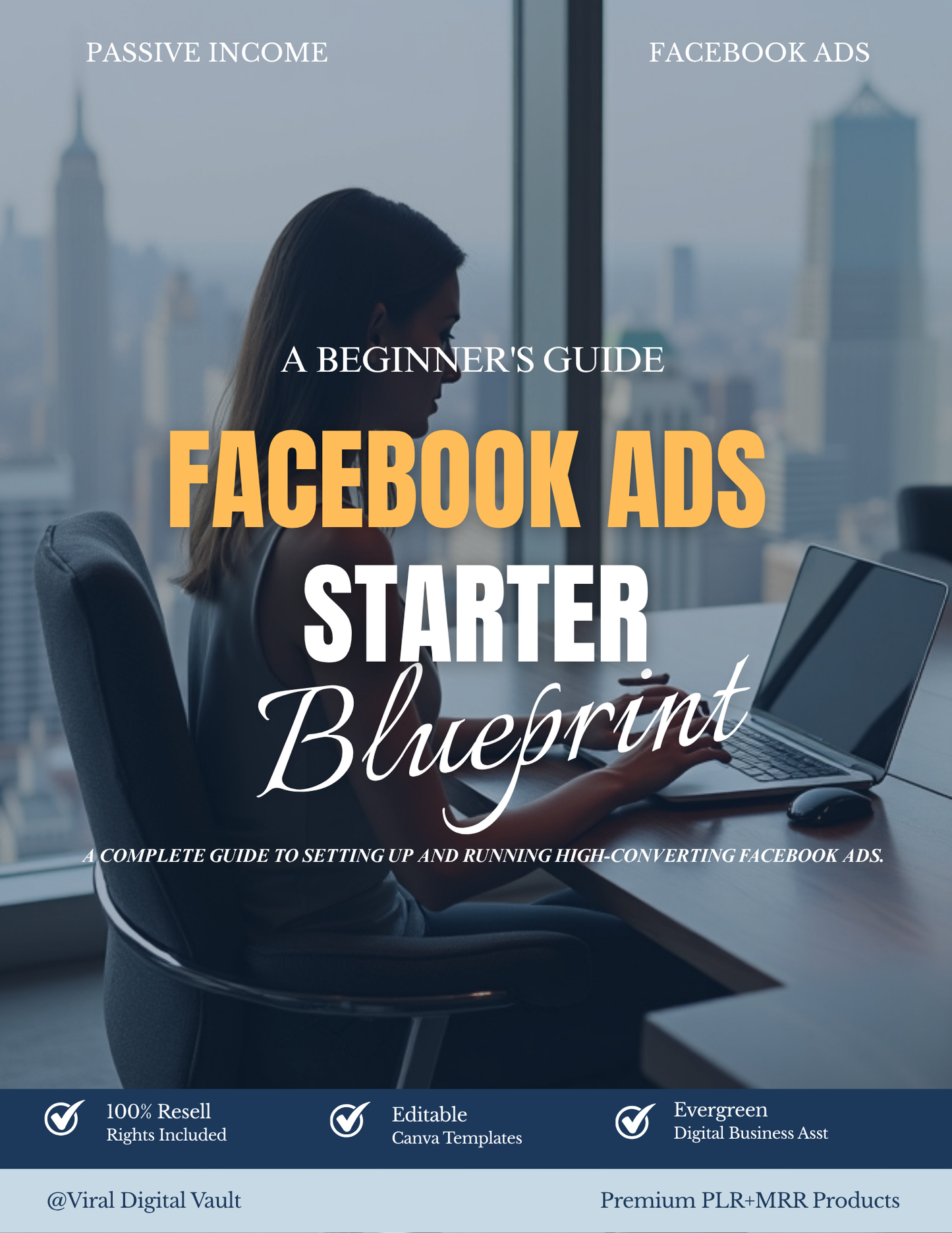 Facebook Ads Starter Blueprint (PLR + MRR) — Complete Advertising Guide, Targeting, Pixel, Scaling, Analytics & Shopify Integration.
