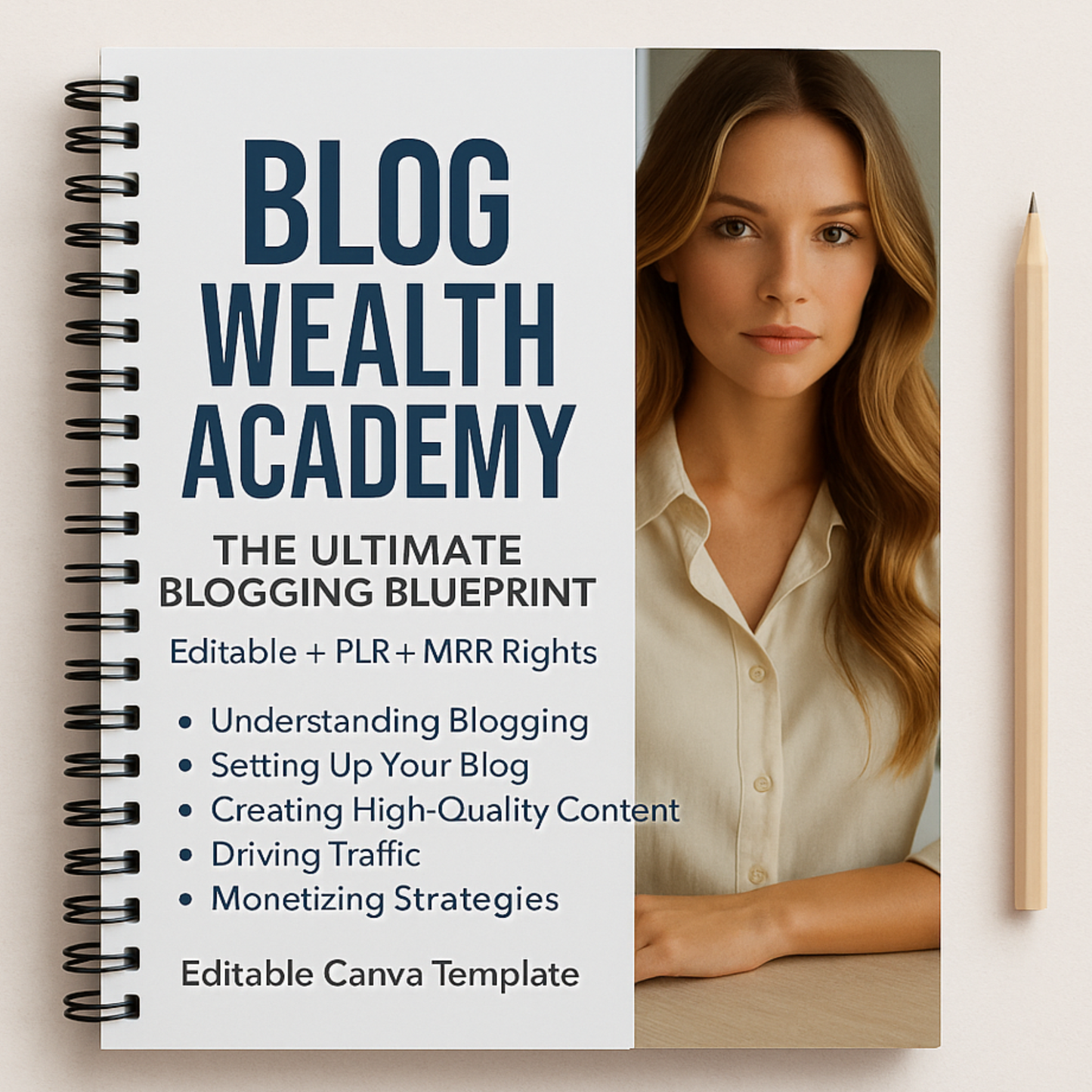BLOG WEALTH ACADEMY — The Ultimate Step-By-Step Blogging Mastery Blueprint (Editable + PLR + MRR Rights)