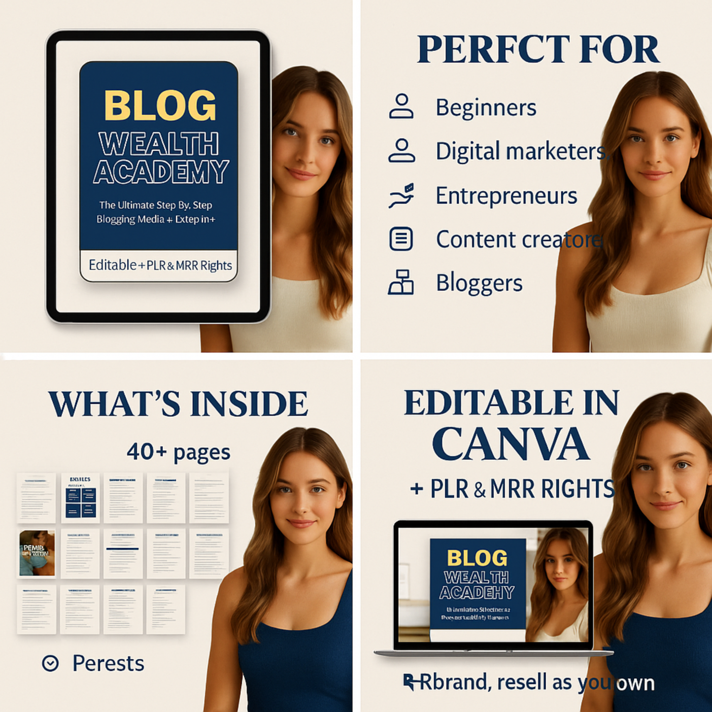 BLOG WEALTH ACADEMY — The Ultimate Step-By-Step Blogging Mastery Blueprint (Editable + PLR + MRR Rights)