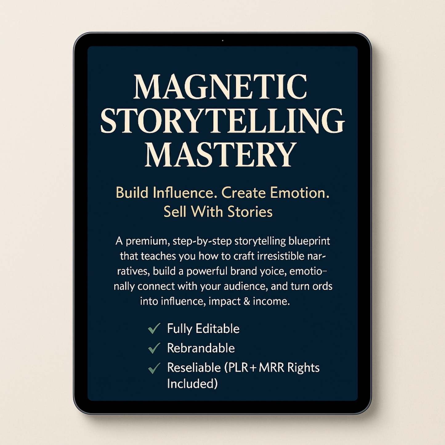 MAGNETIC STORYTELLING MASTERY