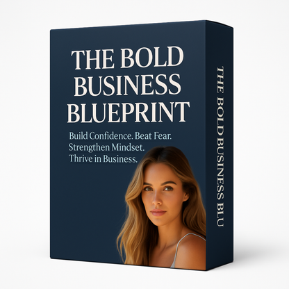 THE BOLD BUSINESS BLUEPRINT — PREMIUM BUSINESS STRATEGY, SYSTEMS & SCALING GUIDE (EDITABLE + PLR & MRR RIGHTS)