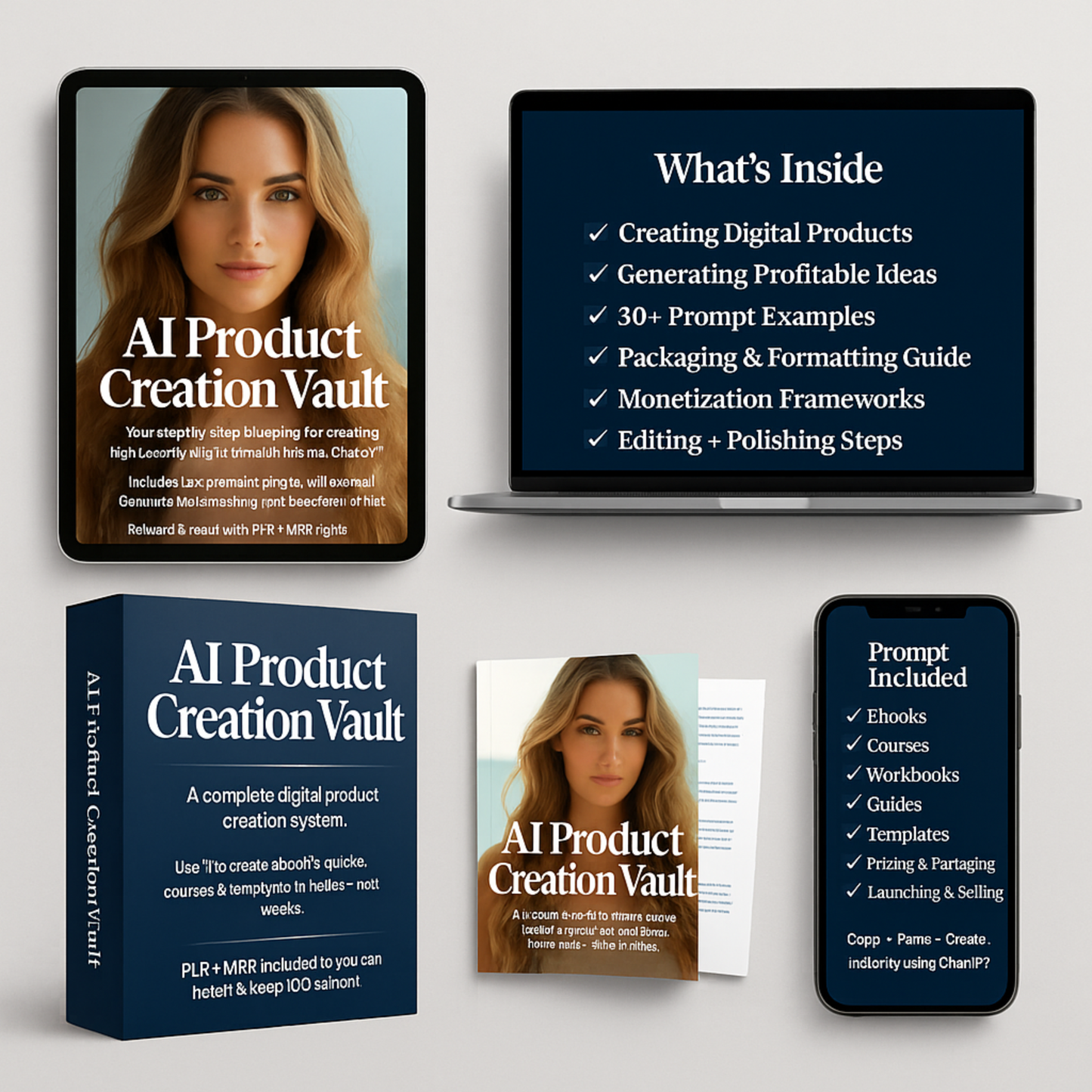 AI PRODUCT CREATION VAULT| CREATE HIGH-DEMAND DIGITAL PRODUCTS IN MINUTES USING AI  WITH PLR + MRR RIGHTS INCLUDED