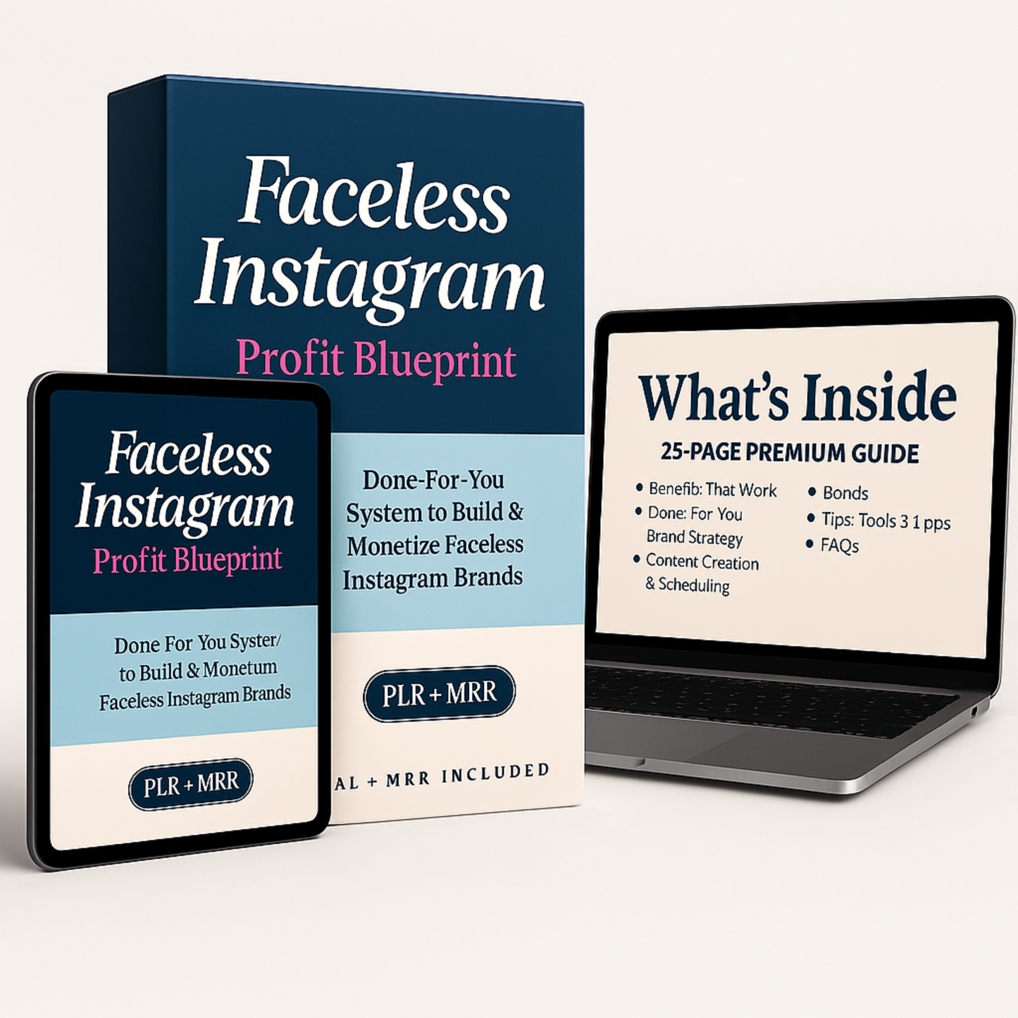 FACELESS INSTAGRAM PROFIT BLUEPRINT – COMPLETE GROWTH & MONETIZATION GUIDE (PLR + MRR INCLUDED)