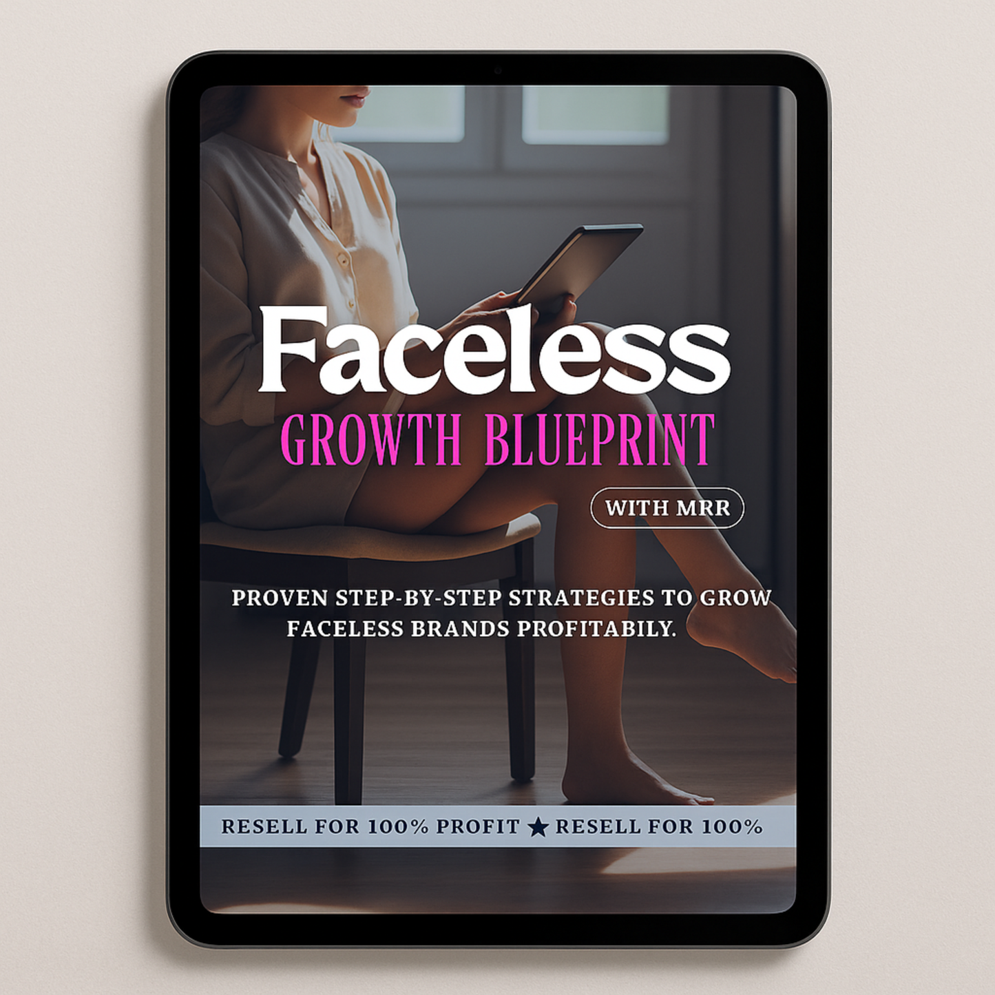 FACELESS GROWTH BLUEPRINT – PROVEN STRATEGIES TO GROW A PROFITABLE FACELESS BRAND (WITH MRR)